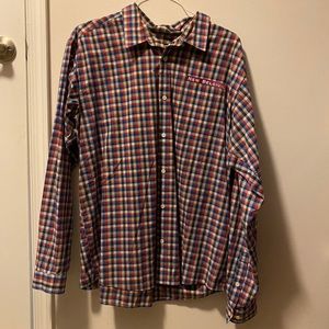 Men’s Patagonia collared long sleeve button down